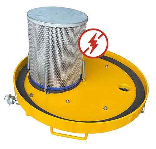 Dry anti static ATEX filter