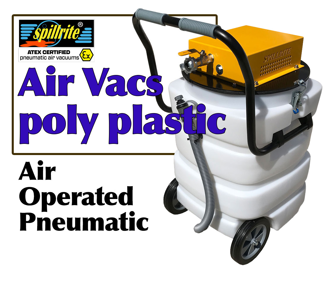 AirVacs Poly plastic vacuum cleaners